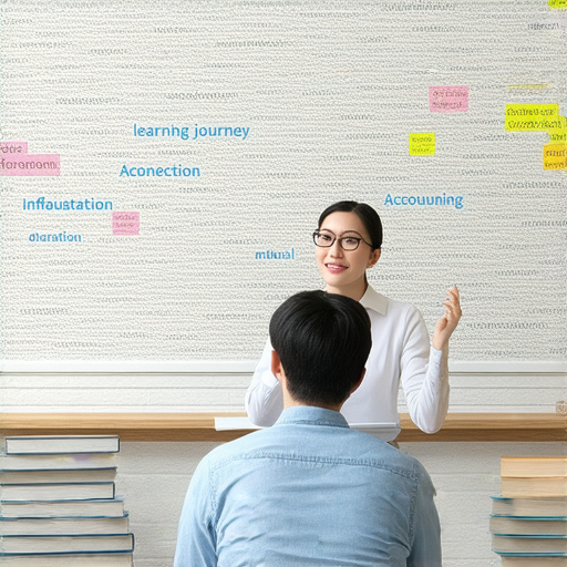 「從一見鍾情到一視同仁！探索會計術語與外籍老師一對一教學的奧秘！」