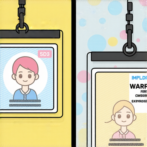 工作證與員工證的介紹及尺寸與卡通風格的設計解析