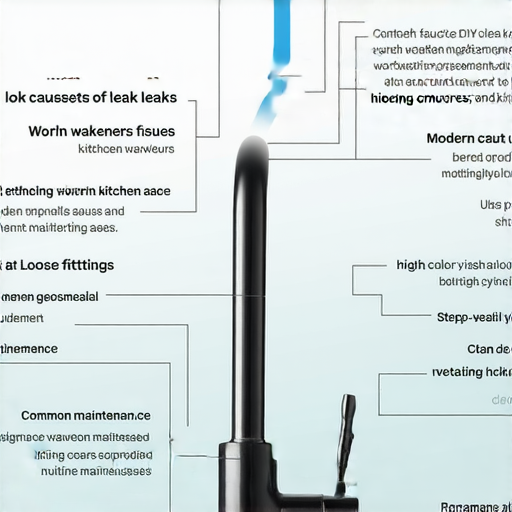 廚房水龍頭漏水原因及修理DIY技巧全面解析