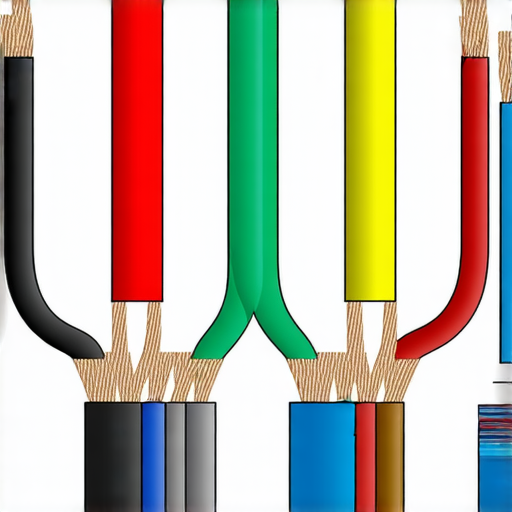 顏色接法電線知識詳解圖片，展示不同顏色電線的接法及使用技巧指南，幫助用戶理解電線顏色對應功能及安全接線方法，增強電工技術。