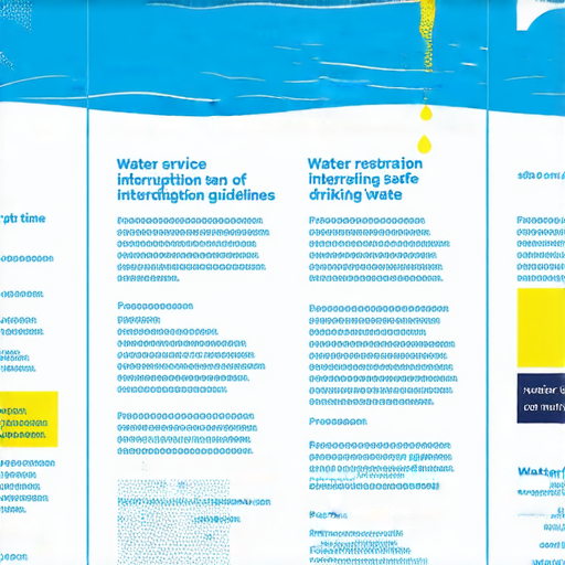 停水通告與復水注意事項詳解及英文翻譯指南