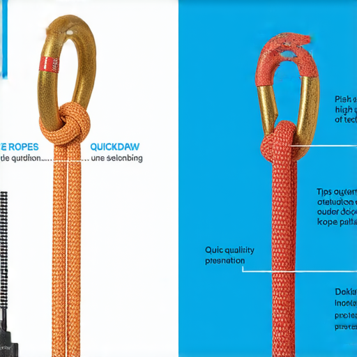 快勞繩與膠快勞的選擇與使用技巧探討