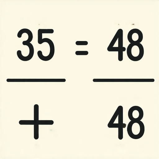 當然可以！請解這道加法題：

35 + 48 = ? 

你能算出答案嗎？