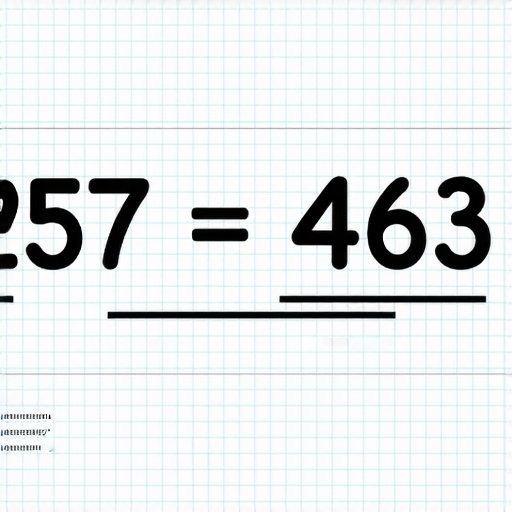 好的，以下是一題加法問題：

請計算： 257 + 463 = ?

你可以試著解答看看！