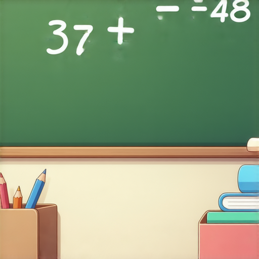 好的，這是一道加法題：

請計算 37 + 48 的總和是多少？ 

你可以試著計算看看！