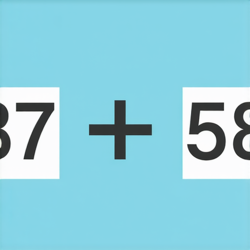 好的，這裡有一道加法的題目：

請計算： 37 + 58 = ? 

你能算出來嗎？