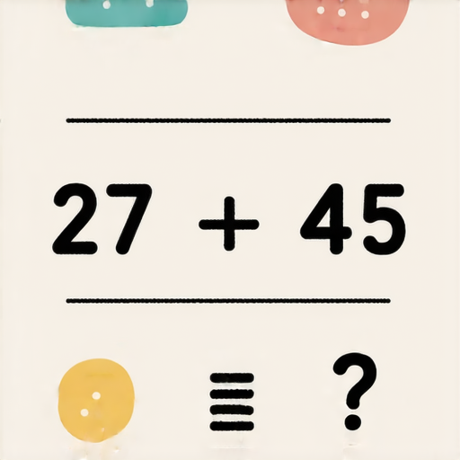 好的，這裡有一題加法題目：

請計算：  
**27 + 45 = ?**

你可以試著計算一下，然後告訴我答案！