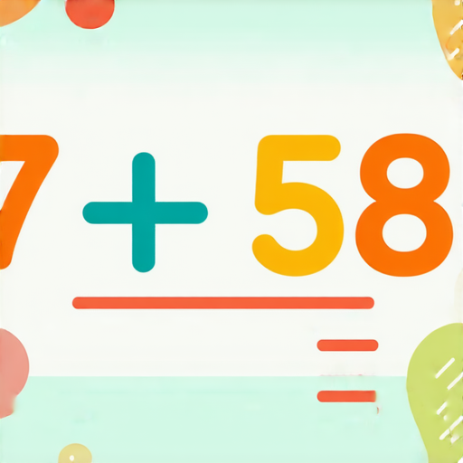 好的，這是一道加法題目：

請計算：37 + 58 = ? 

你可以試著計算看看，答案是多少呢？