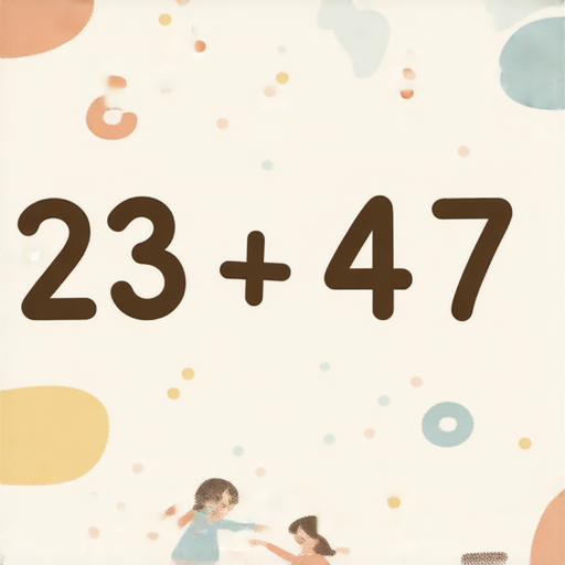 當然可以！請解下面的加法問題：

23 + 47 = ? 

你可以試著計算一下！