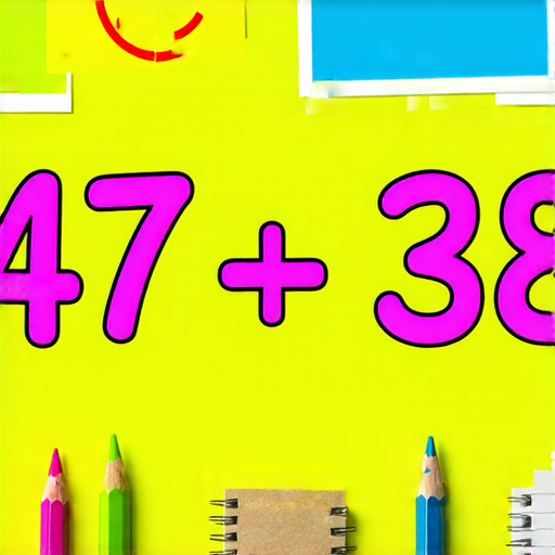 好的，這裡有一題加法題目：

請計算： 47 + 38 = ? 

你可以試著算一下，答案是什麼呢？