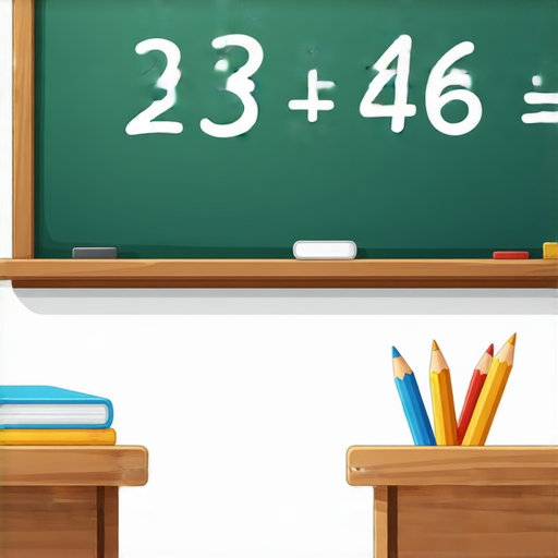 當然可以！請看這題加法題：

**23 + 46 = ?**

你能算出答案嗎？