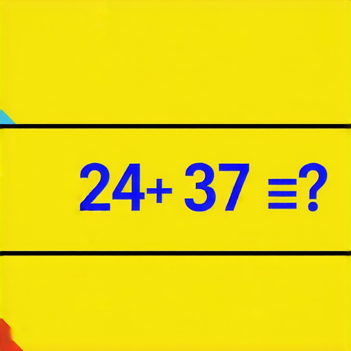 好的，這裡有一題加法題：

請計算：  
24 + 37 = ?  

你可以試著自己解答！