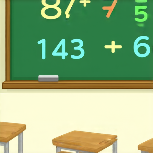 好的，請看這題加法問題：

計算 87 + 56 的結果是多少？