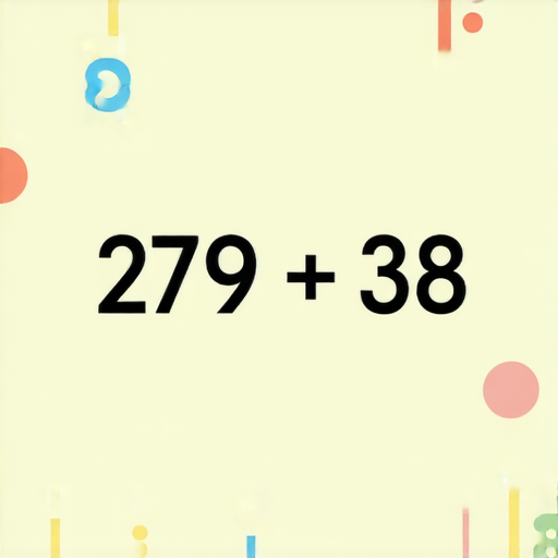 好的！以下是一道加數題：

\( 279 + 358 = ? \)

請計算這兩個數字的和。