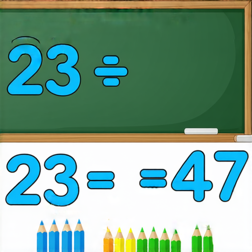 好的，請看這道加法題：

**題目：** 23 + 47 = ? 

請計算出答案。