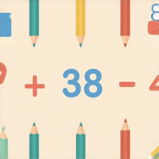 好的，這是一道加法題目：

請計算：  
**38 + 47 = ?**

你可以試著算一下！