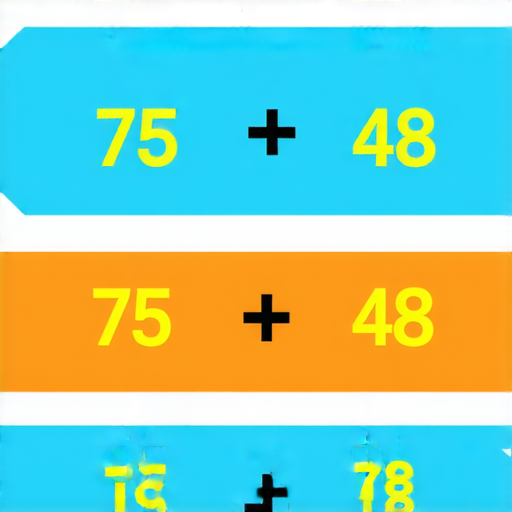 當然可以！請解答以下的加法問題：

75 + 48 = ? 

請你計算出答案！