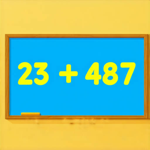 好的，這裡有一題加法題目：

請計算以下數字的總和：

253 + 487 = ?

你能算出來嗎？