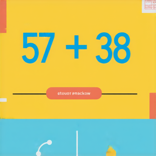 好的，這裡有一個加法題目：

請計算： 57 + 38 = ? 

請給我你的答案！