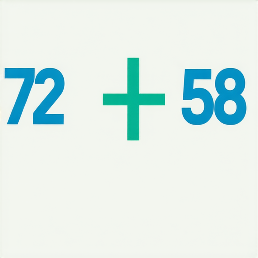 好的，以下是一道加法題目：

請計算：  
**72 + 58 = ?**

你可以先將兩個數字的各位數相加，然後將結果合併起來，看看你能得到什麼結果！
