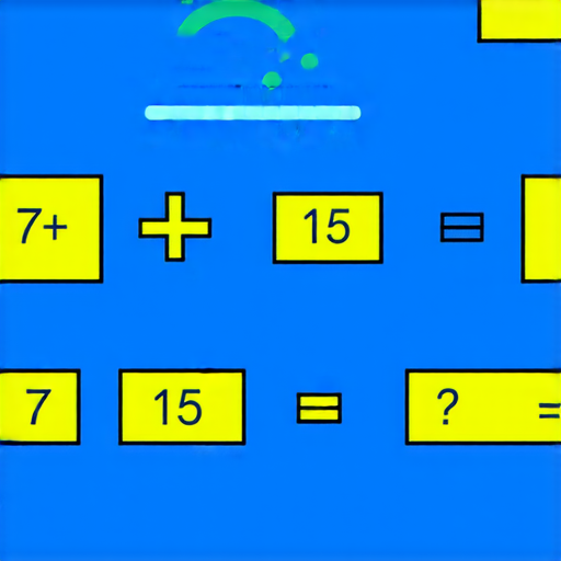 當然可以！請解這個加法題：

**7 + 15 = ?**

你可以試著算出答案。