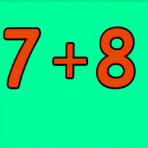 當然可以！請看以下這道加法題：

7 + 8 = ?

你能算出答案嗎？