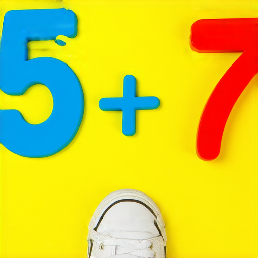 當然可以！請看以下的加法題目：

5 + 7 = ? 

請你嘗試計算這個加法，然後告訴我答案！