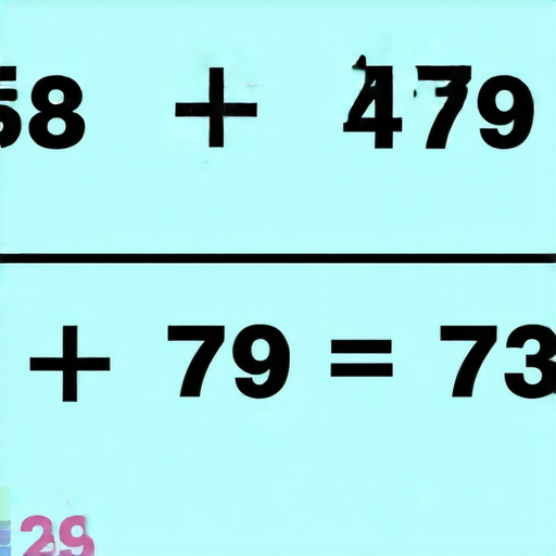 好的，這是一道加法的題目：

請計算：  
**258 + 479 = ?**

你可以試著計算一下，然後告訴我答案！