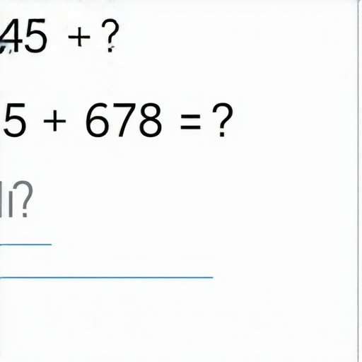 好的，這裡有一題加數題：

請計算： 345 + 678 = ? 

你能算出答案嗎？
