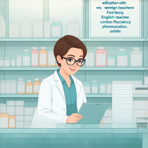 「了解藥品的英文術語，快速掌握藥劑師與藥店對話，立即報名外籍老師一對一教學！讓英文更流利！」
