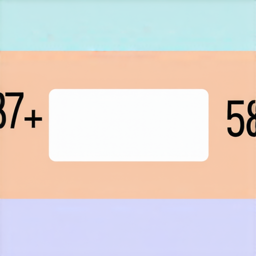 當然可以！請看看這道加法題：

37 + 58 = ?

你可以試著計算一下答案！