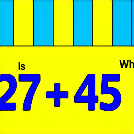 好的，這裡有一題加法問題：

請計算以下數字的和：

**27 + 45 = ?**

你可以試著計算一下，然後告訴我你的答案！