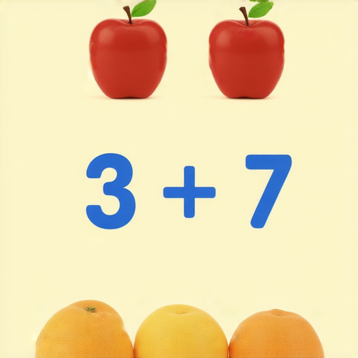 當然可以！這是一道加法題：

3 + 7 = ? 

請你計算出來！