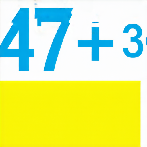 好的，這裡有一題加法題：

請計算： 47 + 36 = ? 

你能找出答案嗎？