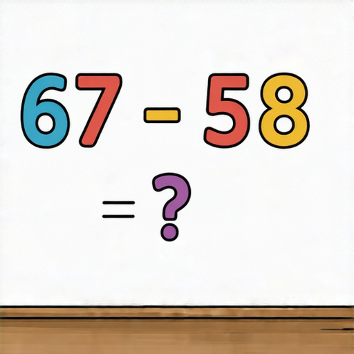 好的，這裡有一道加法題目：

請計算：  
**67 + 58 = ?**

你可以試著算算看！