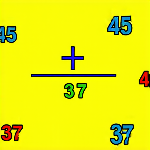 好的，這是一道加法題：

請計算：  
45 + 37 = ?  

你可以試著算一下答案！