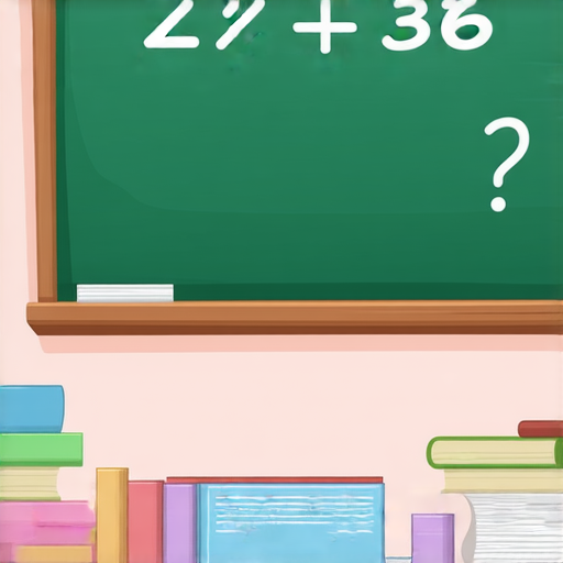 好的，這是一道簡單的加法題：

請計算： 27 + 36 = ? 

你可以試著算算，答案是多少！