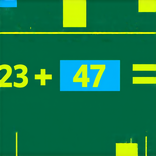 當然可以！請解以下這道加法題：

23 + 47 = ? 

你能算出答案嗎？