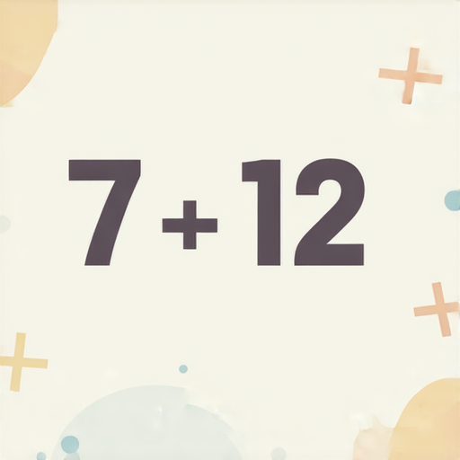 當然可以！這是一道加法題：

**7 + 12 = ?**

請問答案是多少？