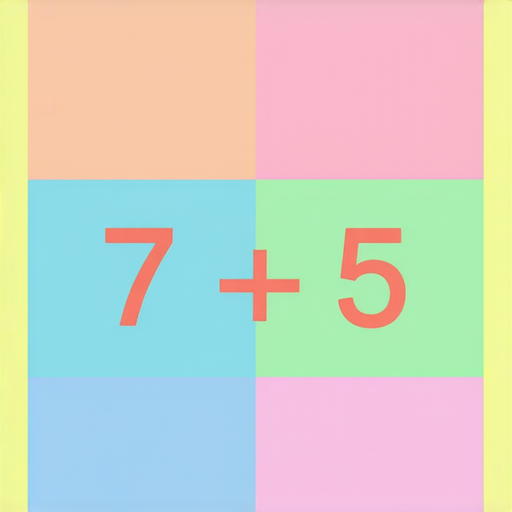 好的，這裡有一道加法題目：

**7 + 5 = ?**

請你計算出答案！