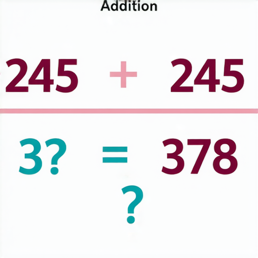 好的，這裡有一題加法題目：

請計算： 245 + 378 = ?

你可以先將兩個數字相加，然後告訴我你的答案！