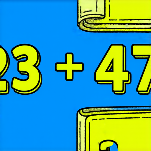 好的！請解答以下的加法問題：

23 + 47 = ? 

請計算答案。
