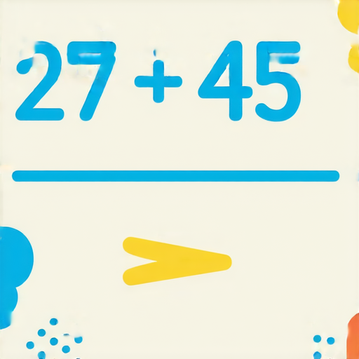 當然可以！請解答以下的加法問題：

**問題：** 27 + 45 = ? 

你可以試著計算一下！