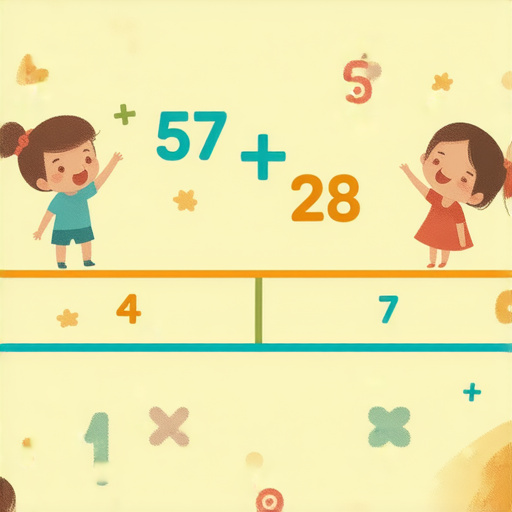 好的，這裡有一題加法題目：

請計算： 57 + 28 = ? 

你可以試試看！