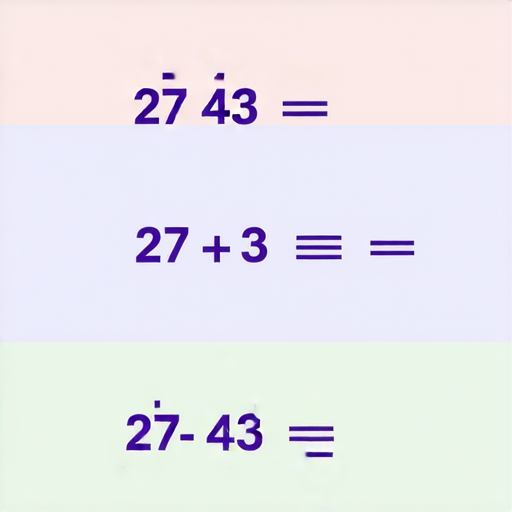 當然可以！請看以下的加法題目：

27 + 43 = ?

請計算出結果！如果需要答案或解釋，隨時告訴我！
