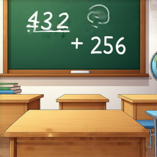 好的，請看這道加法題：

**432 + 256 = ?**

請你來算一下答案！