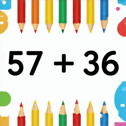好的，這裡有一題加法的問題：

請計算： 57 + 36 = ?

你可以試著解答一下！