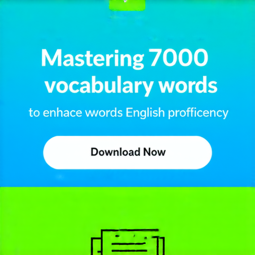 「掌握7000單字，讓你的英語水平瞬間提升！立即下載超實用PDF！」