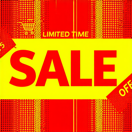 「驚爆特價！限時優惠讓你省更多，快來搶購你心儀的商品！」