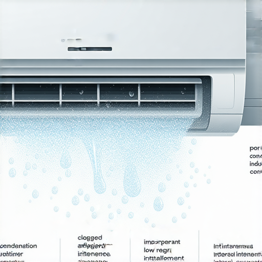 「驚！你的冷氣機漏水背後隱藏的五大原因，快來檢查！」